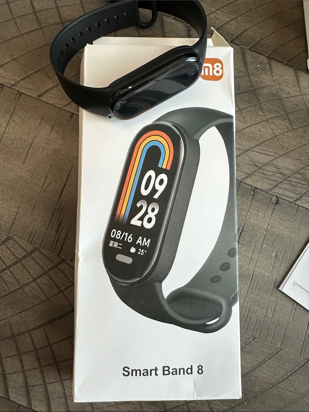Smart Band 8 Fitness Trackers – Black